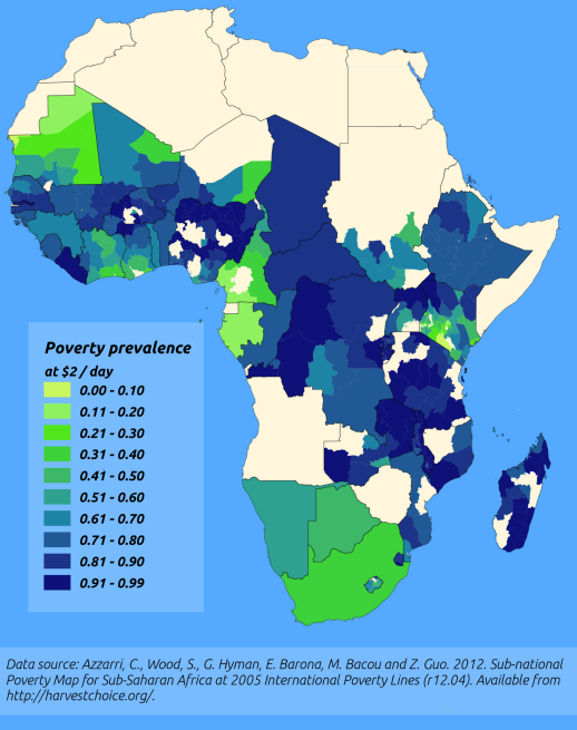 Poverty maps on HarvestChoice – Ecostudies